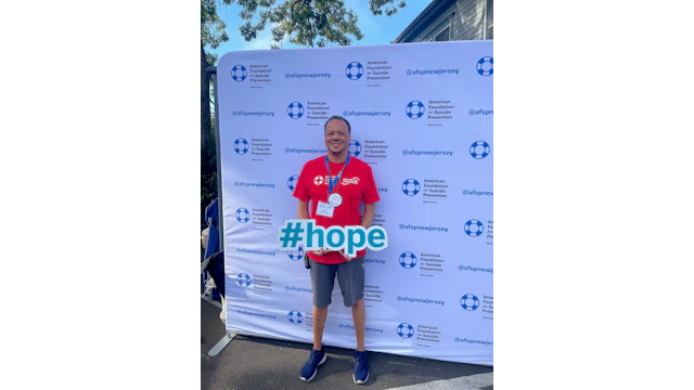 James Orrange, AFSP New Jersey volunteer