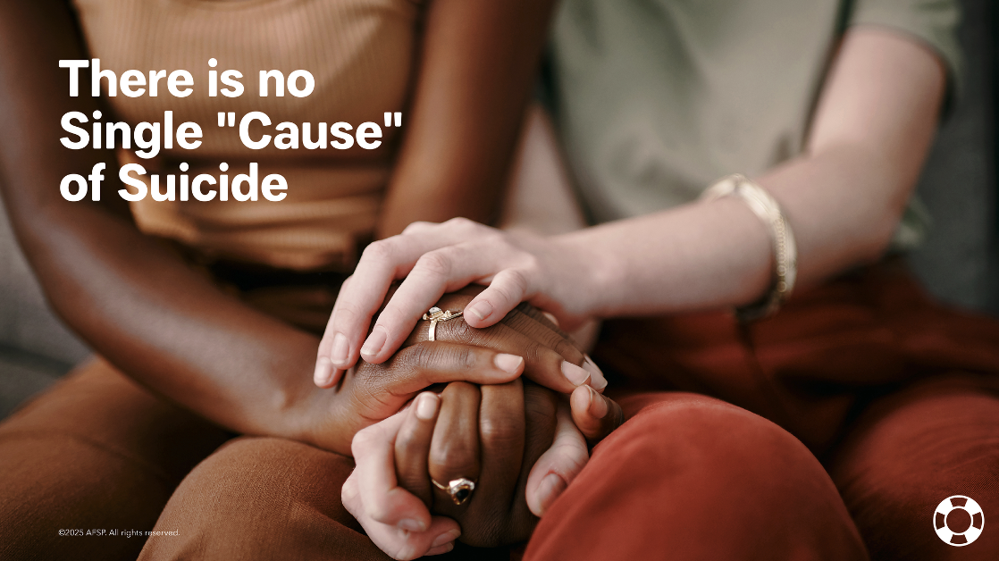 There is no Single "Cause" of Suicide