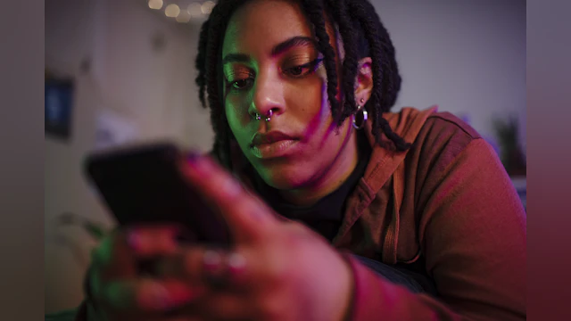 Woman calling on cell phone