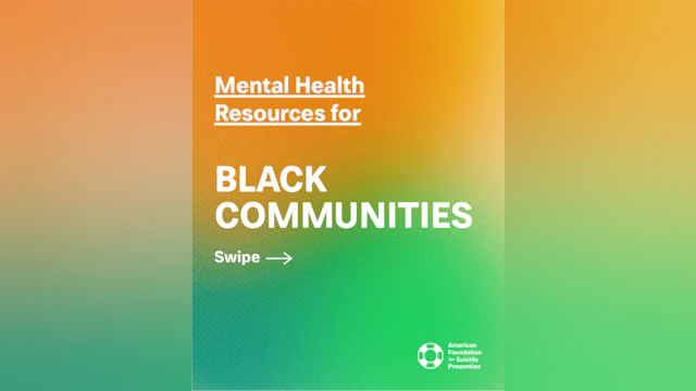Mental Health Resources for Black Communities