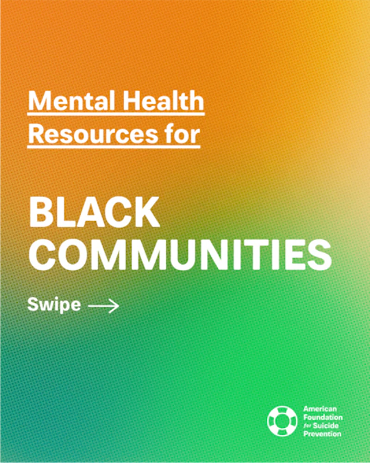 Mental Health Resources for Black Communities