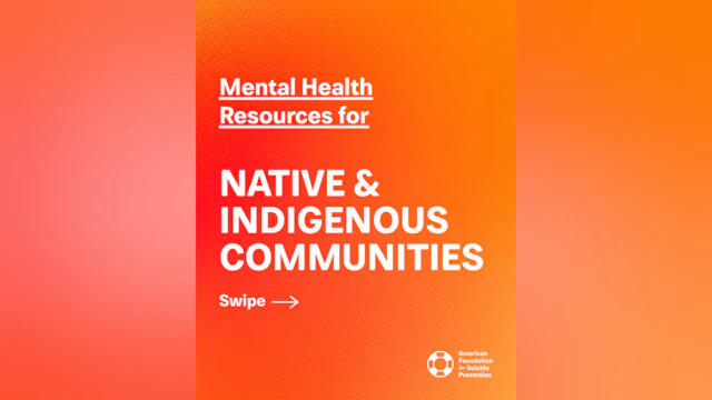 Mental Health Resources for Native and Indigenous Peoples
