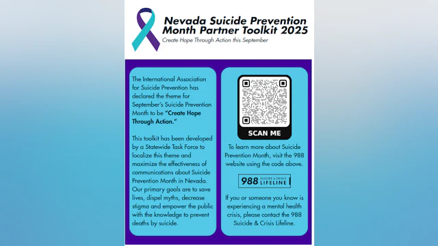 NV Suicide Prevention Month Partner Toolkit