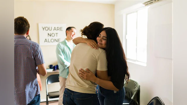 You are not alone hug