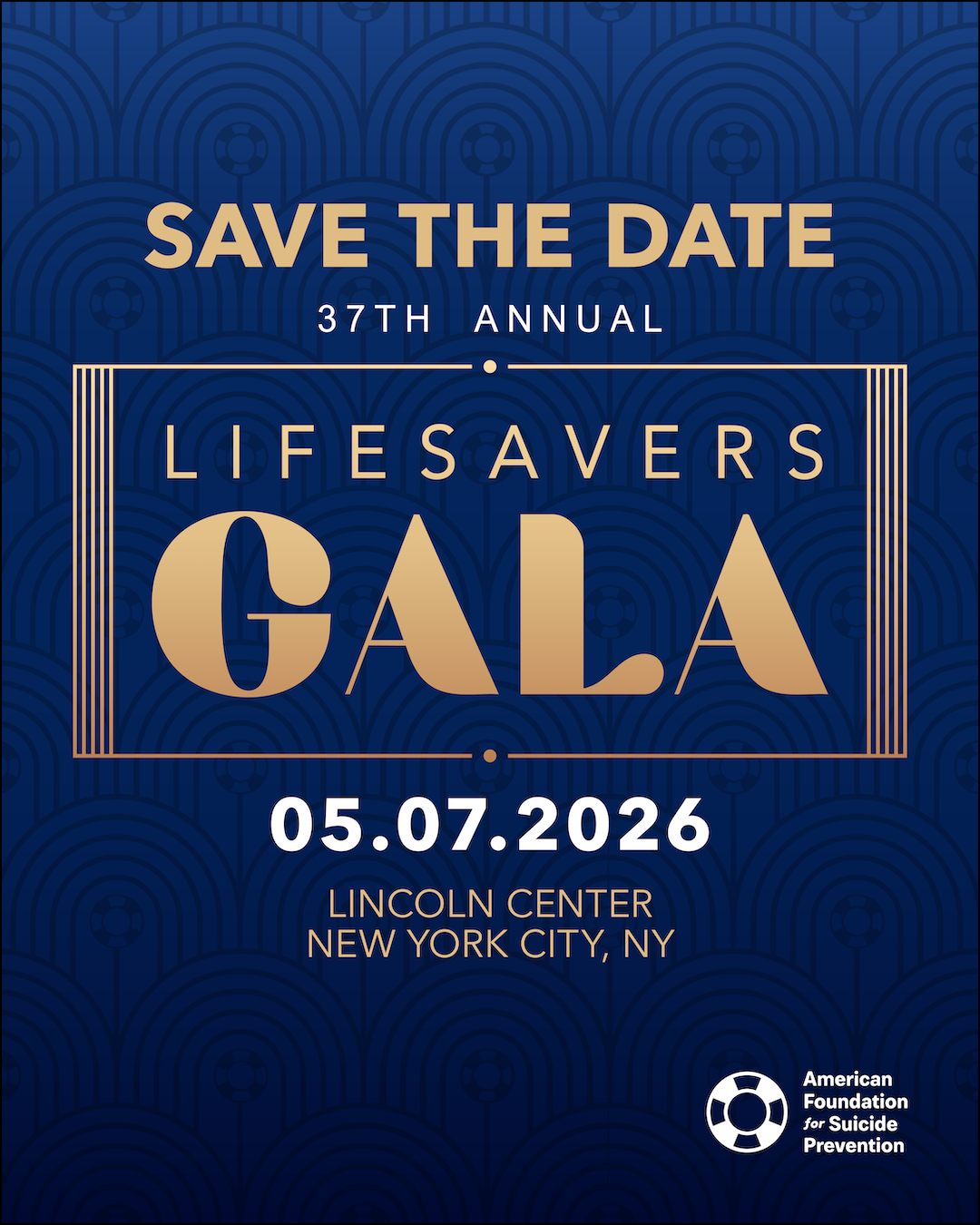 Save the Date Gala 2026