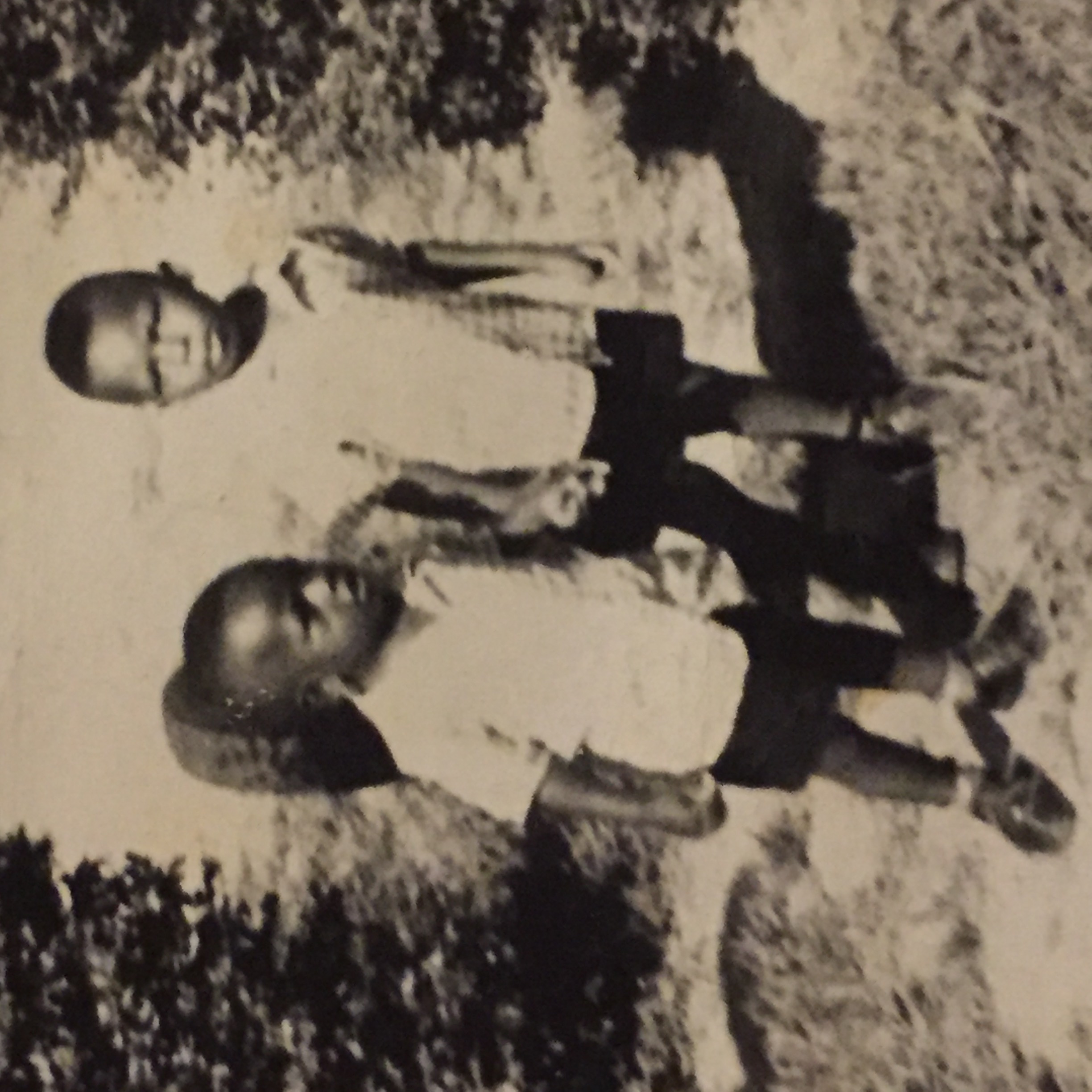 Vic pictured as a young boy.