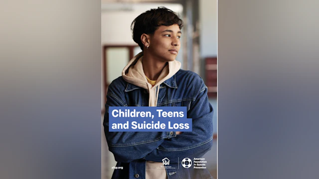 Children, Teens and Suicide Loss cover
