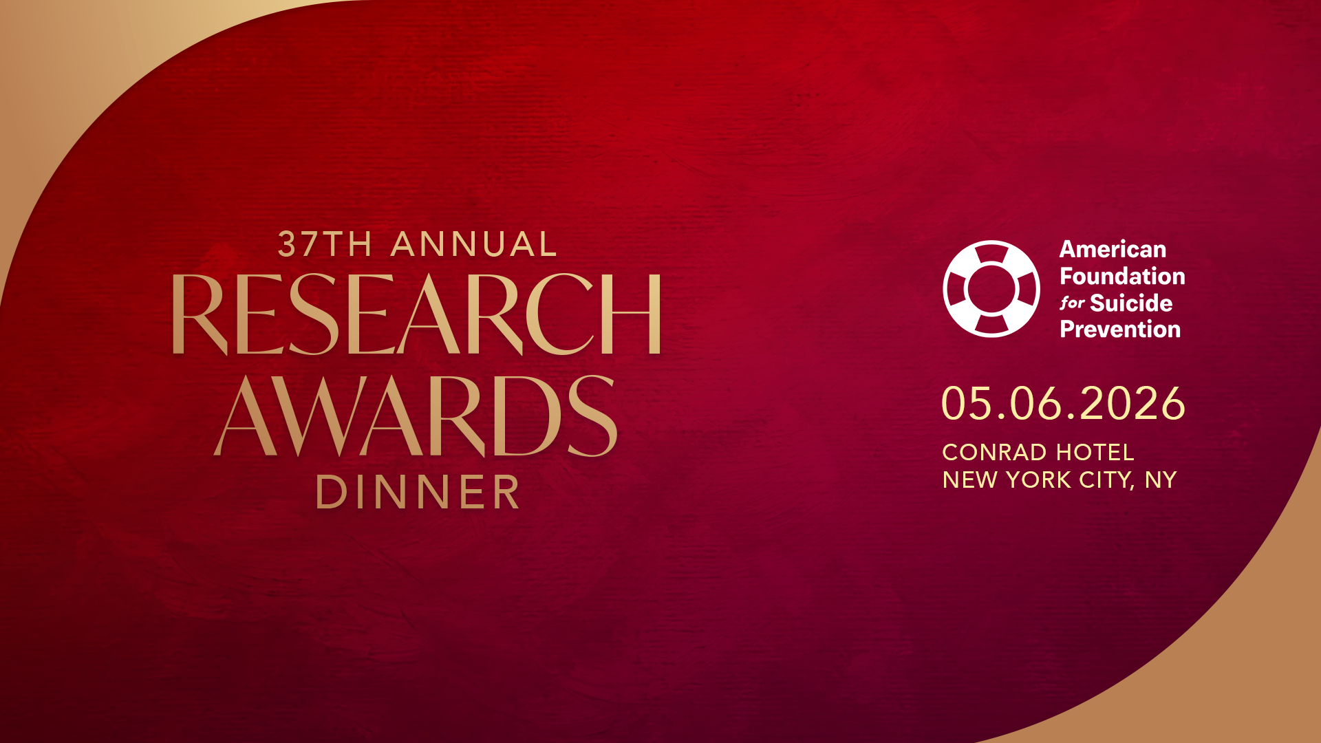 37th Annual Research Awards Dinner - 05.06.2026