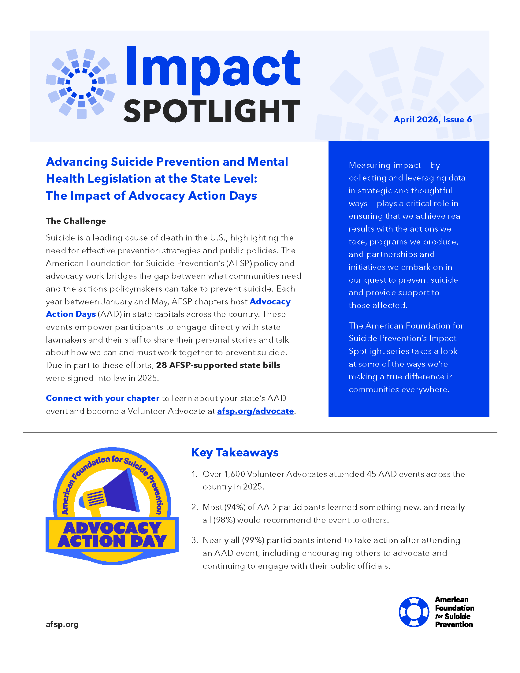 Advocacy Action Day recap