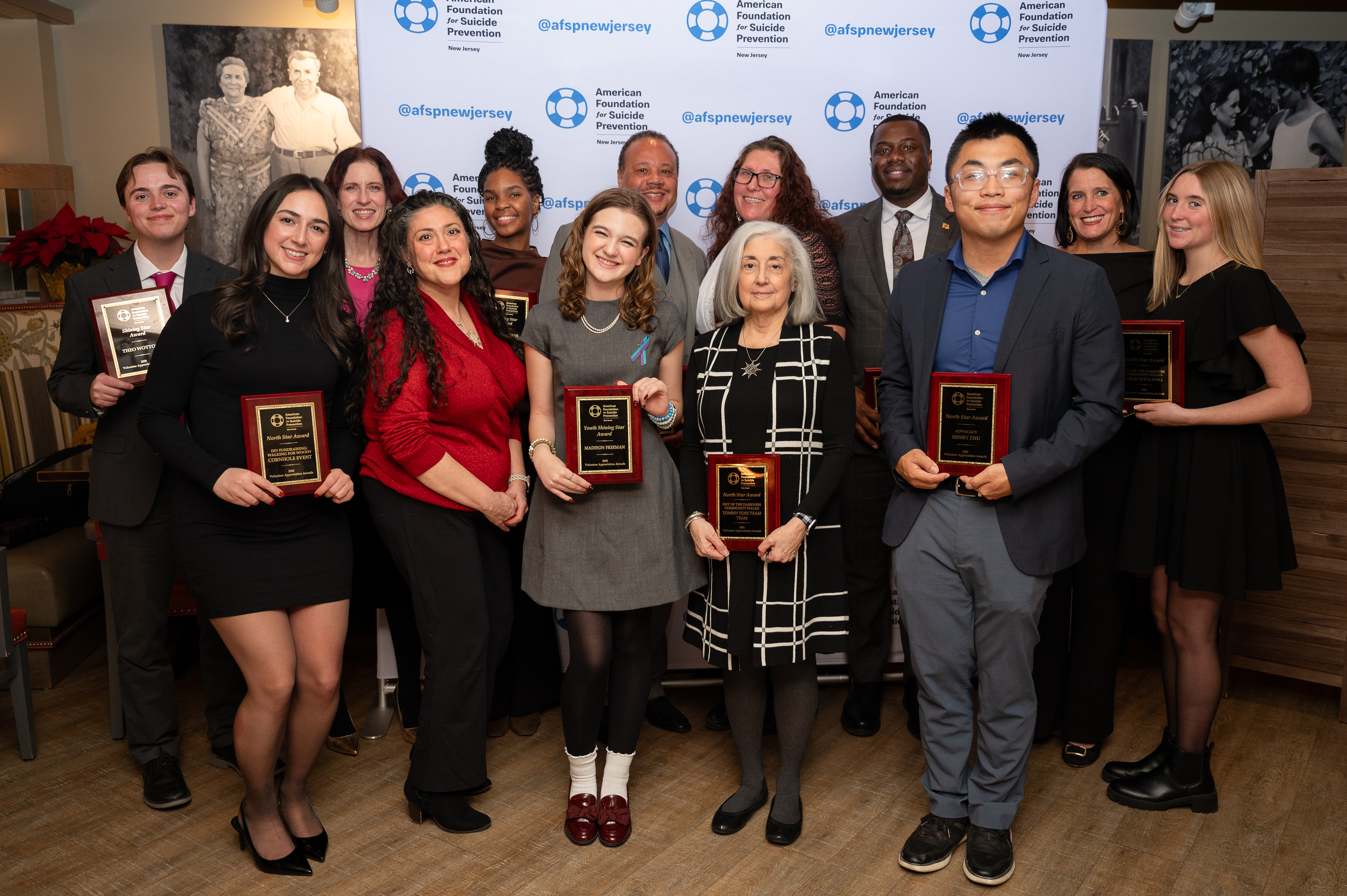 2025 AFSP New Jersey Volunteer Recognition Award Winners