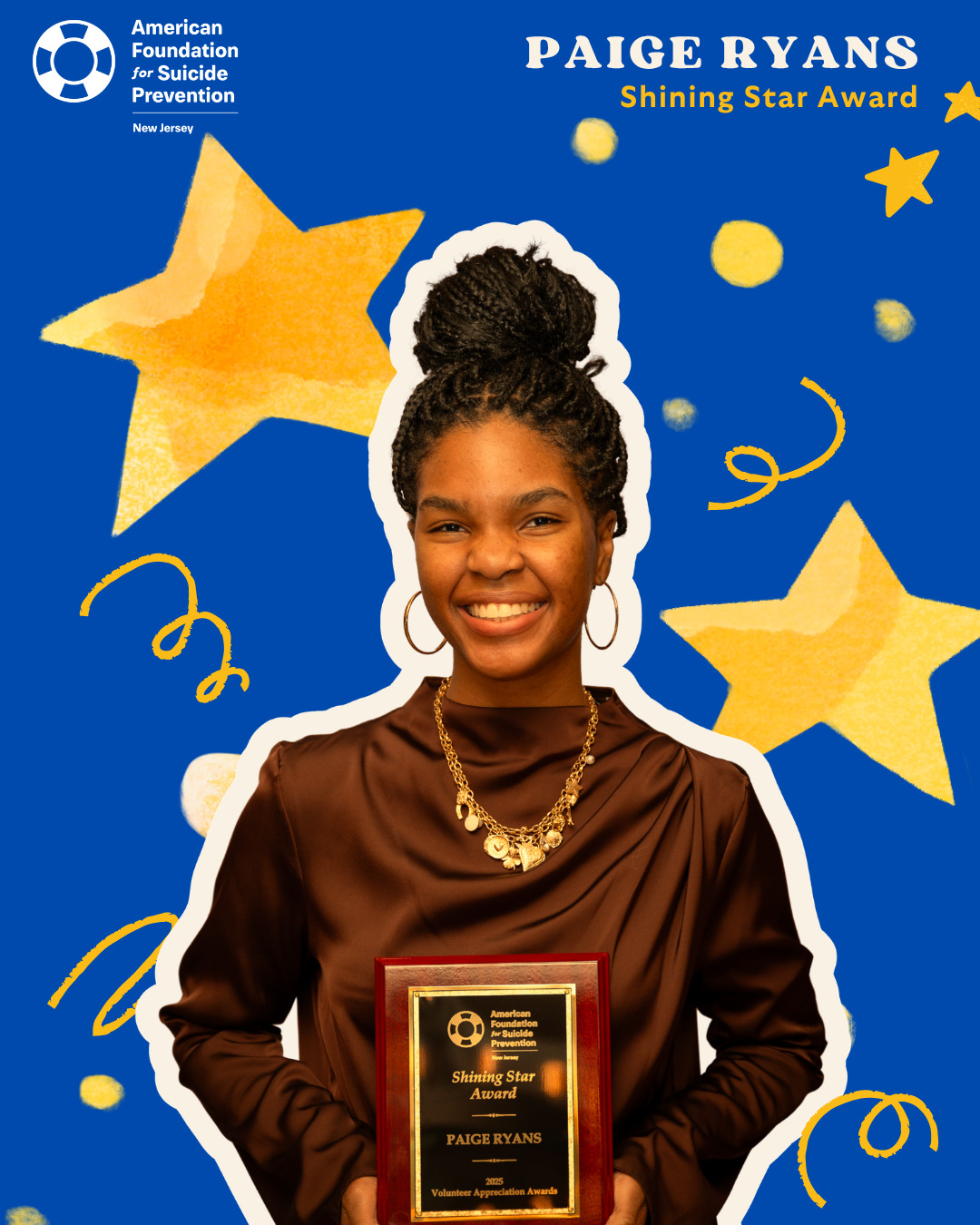 Shining Star Award Paige Ryans