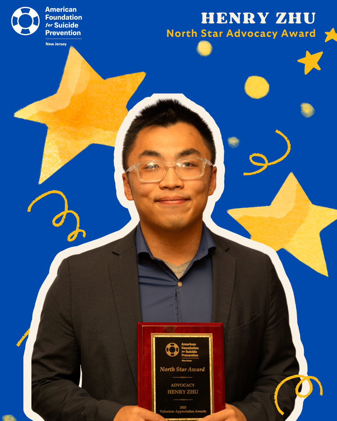 North Star Advocacy Award Henry Zhu