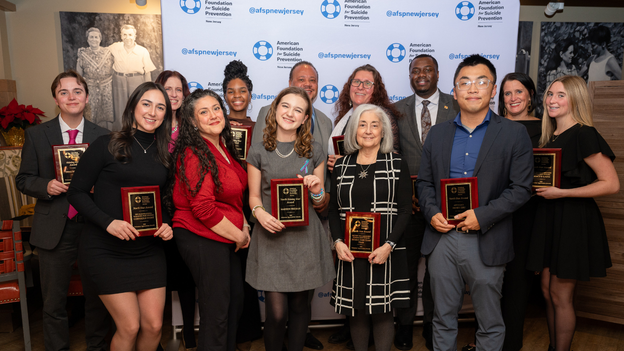 2025 AFSP New Jersey Volunteer Recognition Award Winners