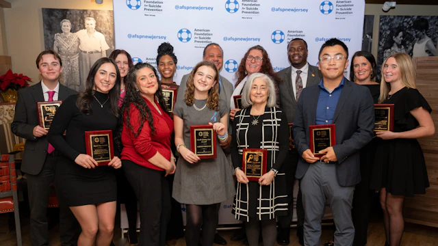 2025 AFSP New Jersey Volunteer Recognition Award Winners
