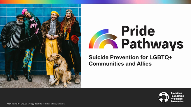 Pride Pathways presentation cover slide