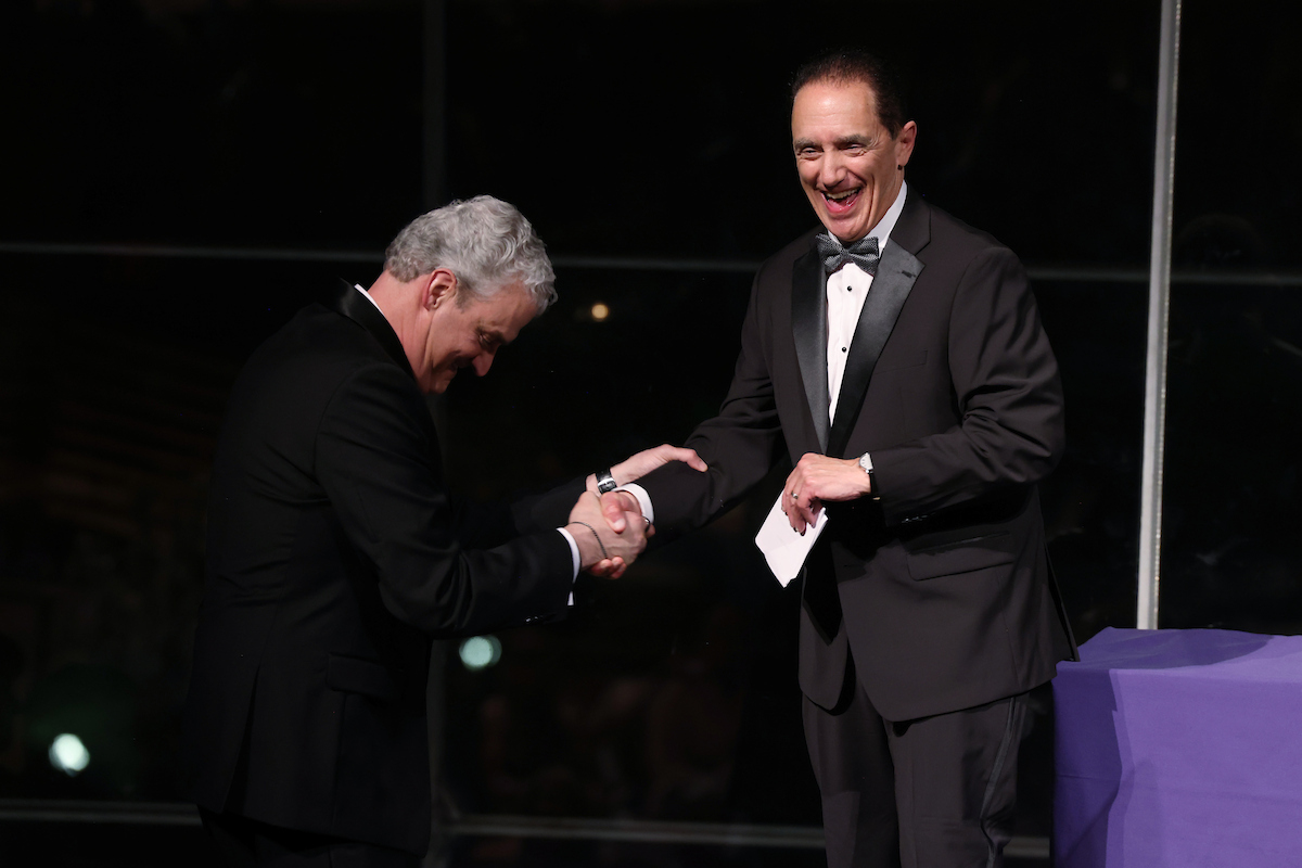 Left to right: John McPhee, CEO, The Jed Foundation; Bob Gebbia, CEO, AFSP