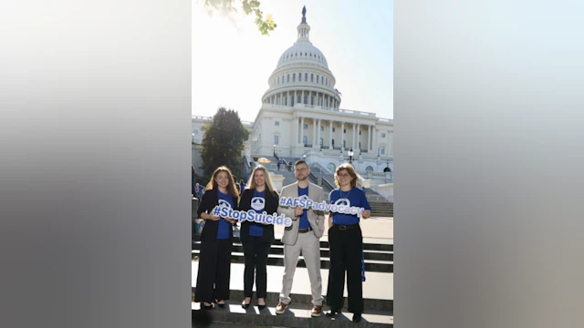 Siobhan Power and other Volunteer Advocates at the 2026 Advocacy Forum