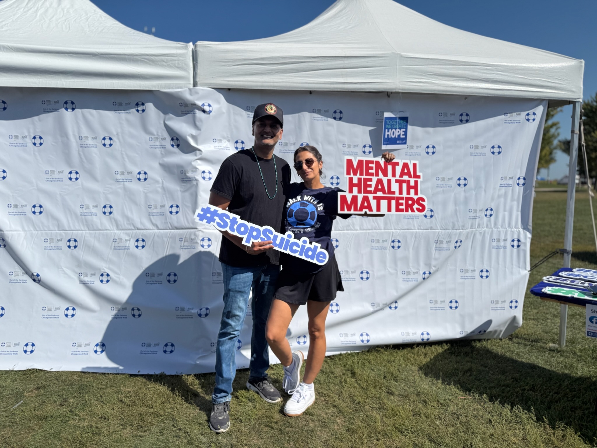 Jyoti at Out of the Darkness Walk
