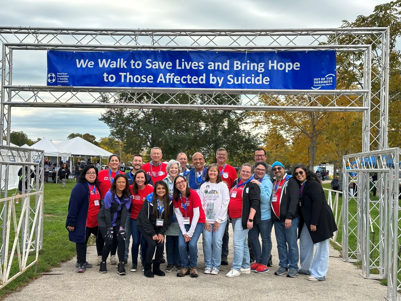 Group of walkers