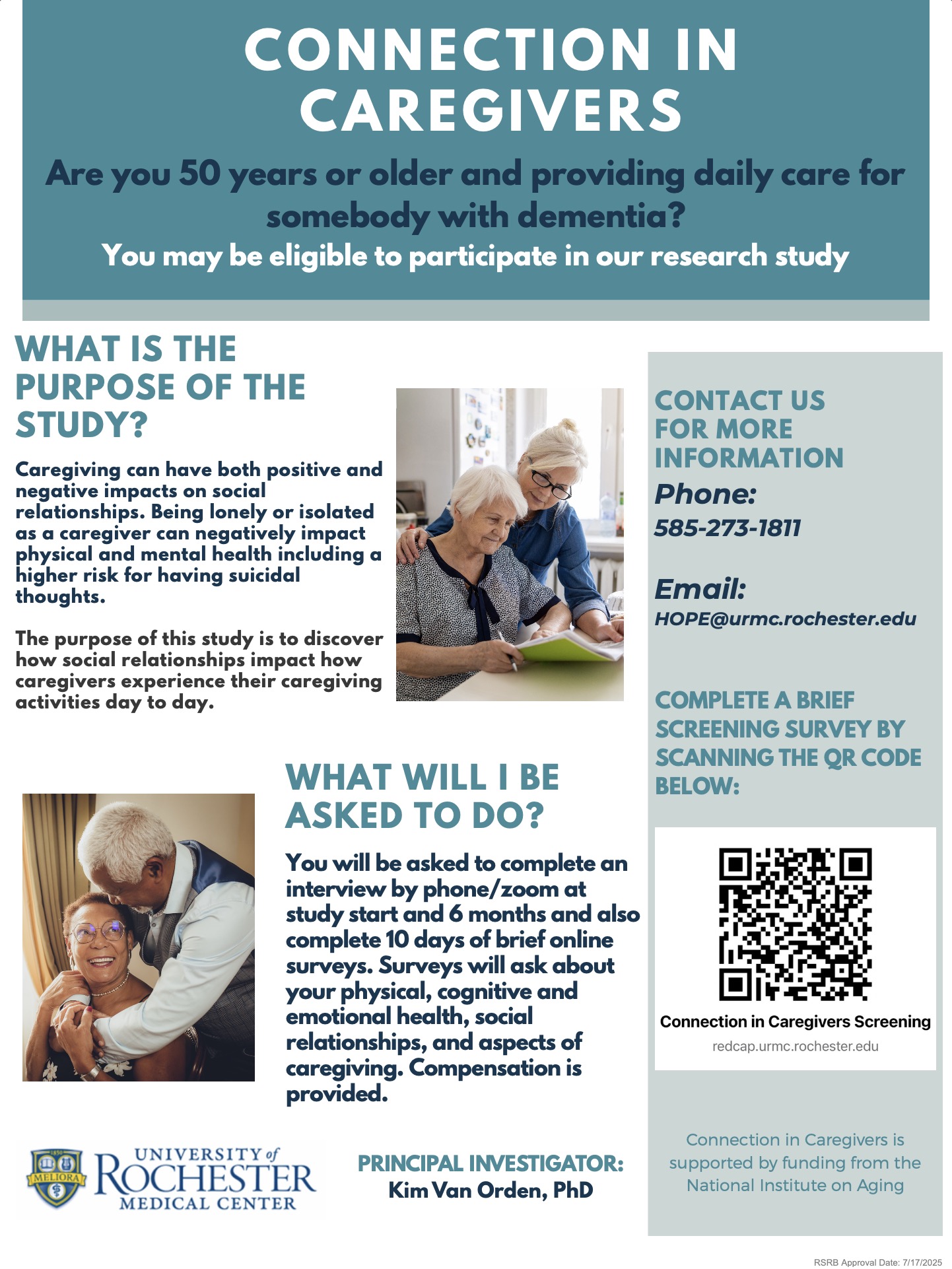 Connection in Caregivers