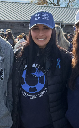 Lifestance emplyee at an AFSP Walk