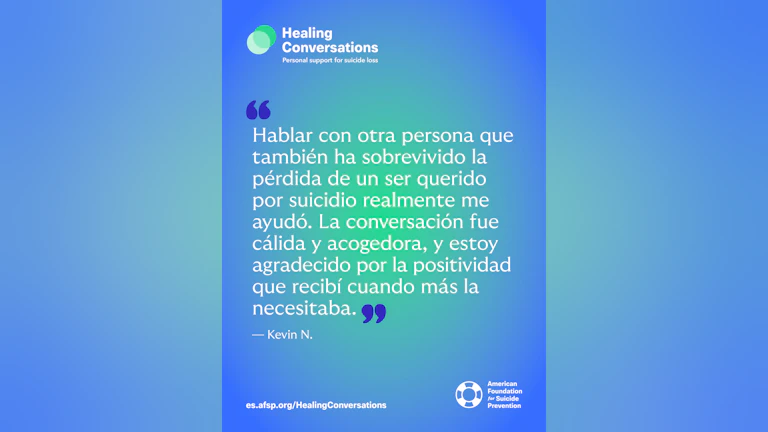 Hablar con otra persona que tambien