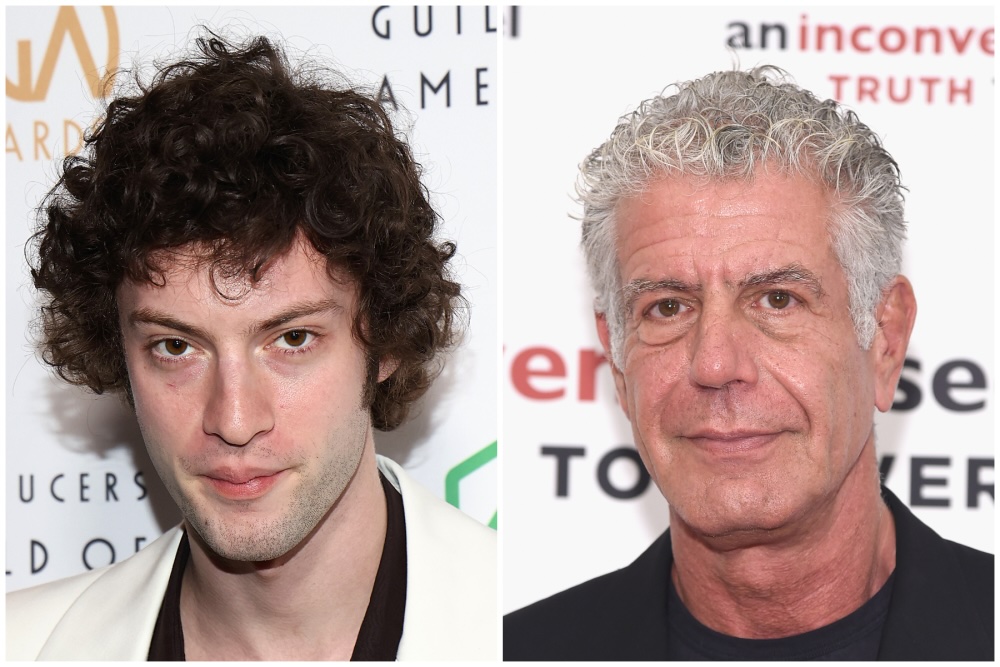 Anthony Bourdain and Dominic Sessa