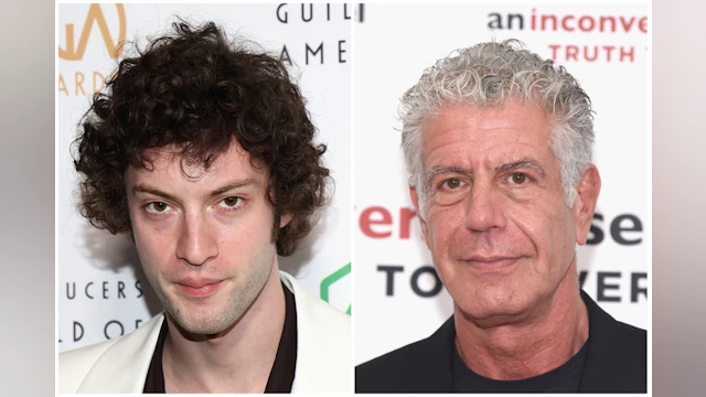 Anthony Bourdain and Dominic Sessa