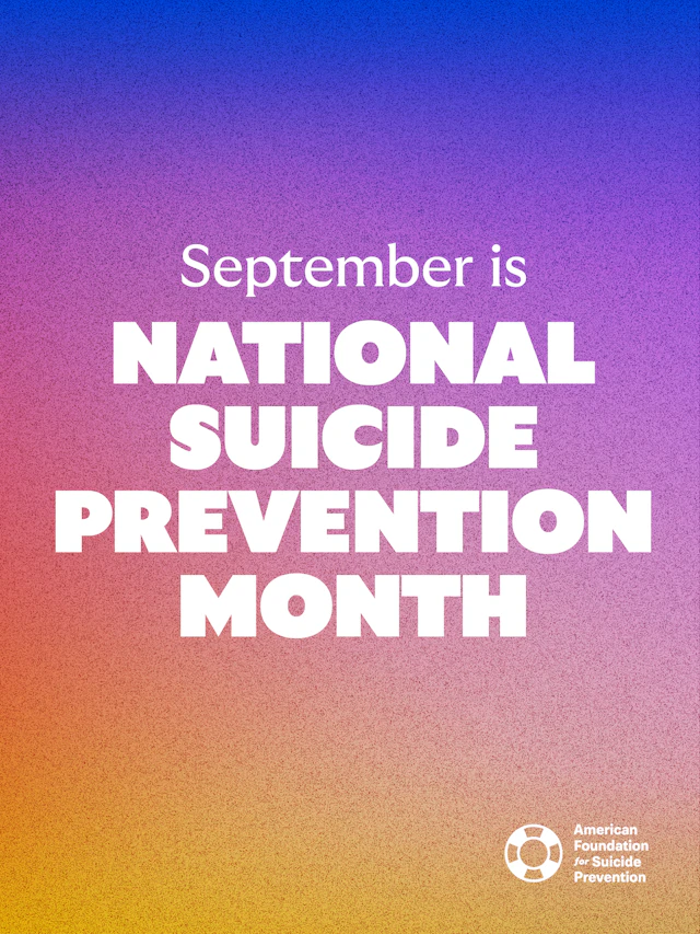 September is National Suicide Prevention Month