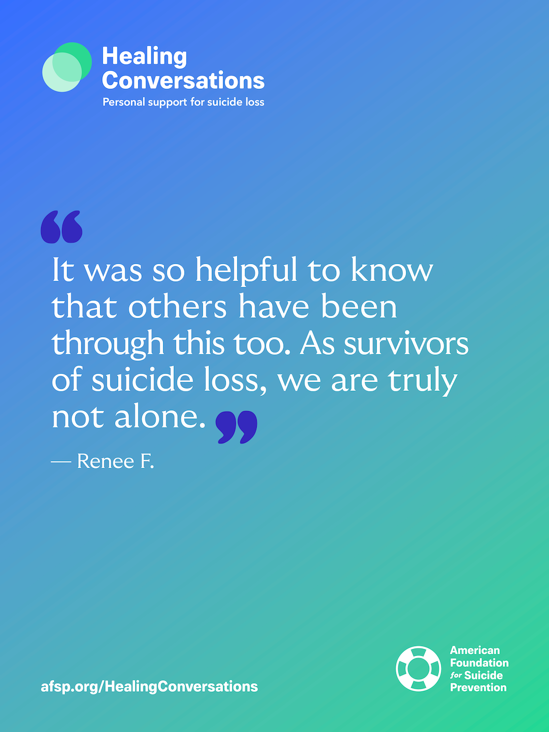 It was so helpful to know that others have been through this too.