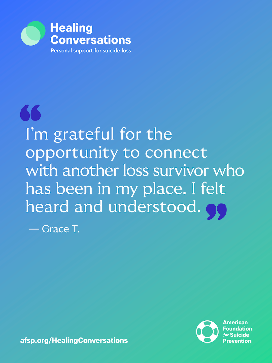 I'm grateful for the opportunity to connect.