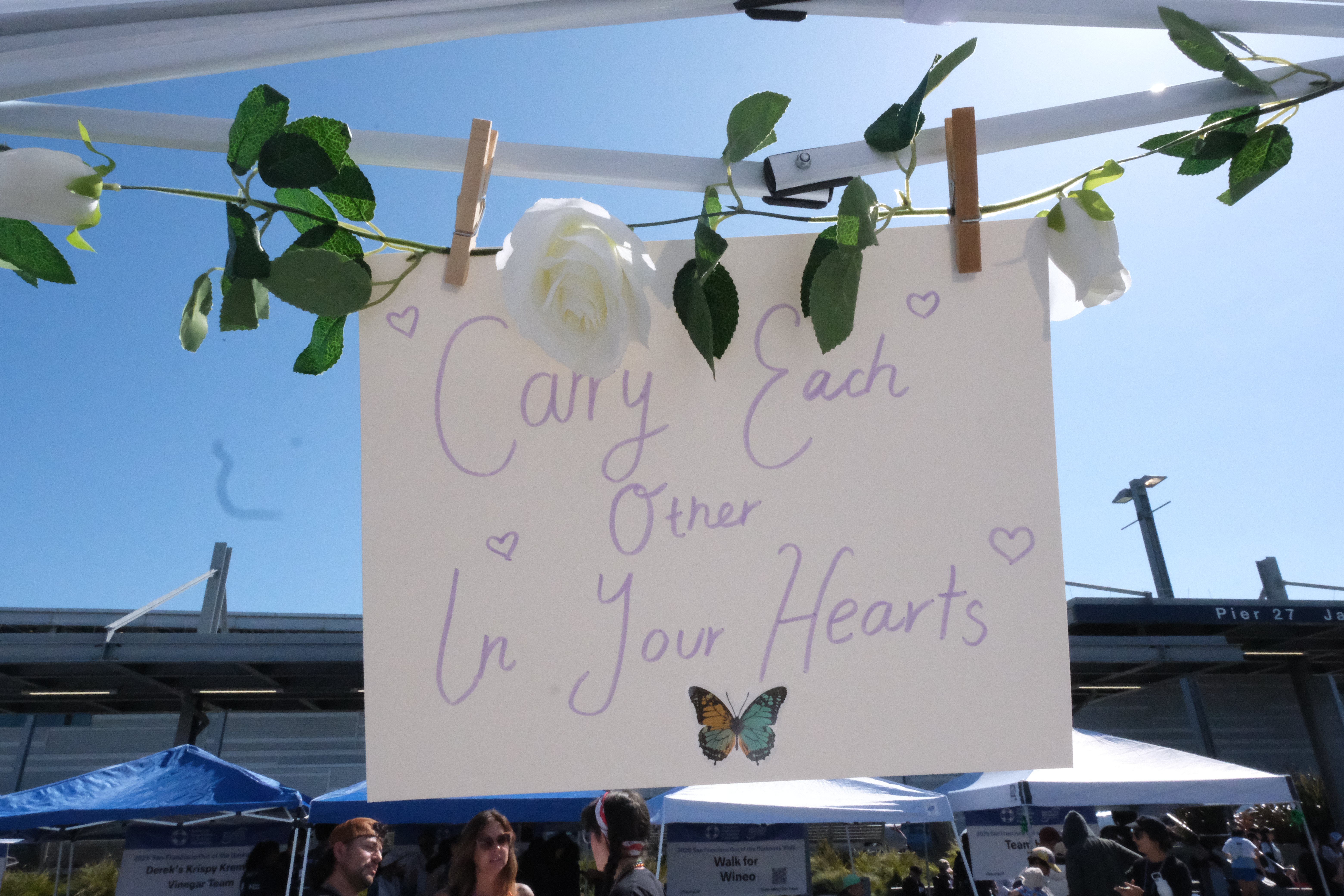Carry each other in your hearts