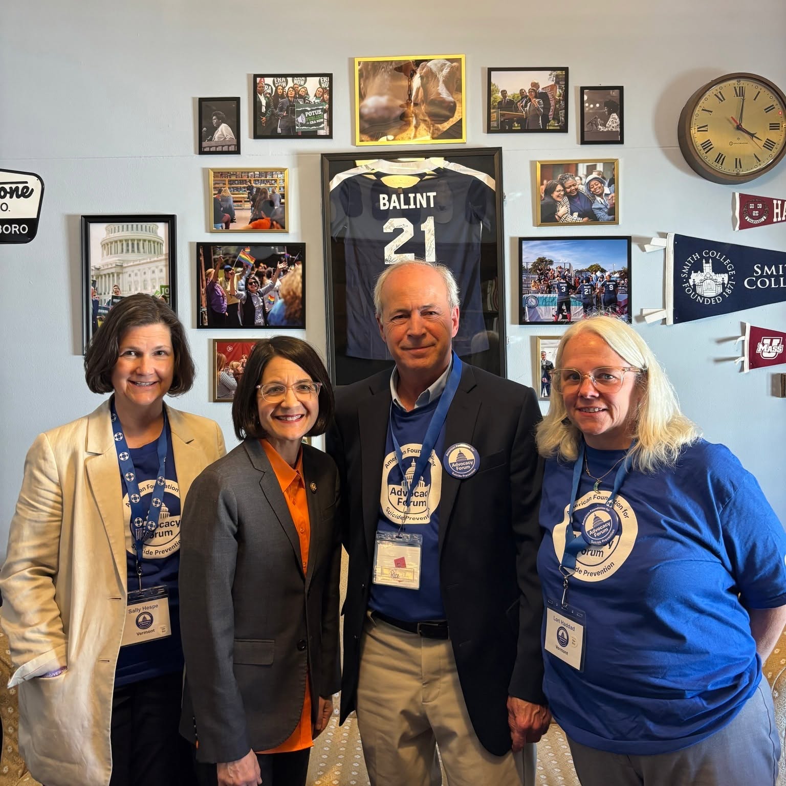 With Rep. Balint