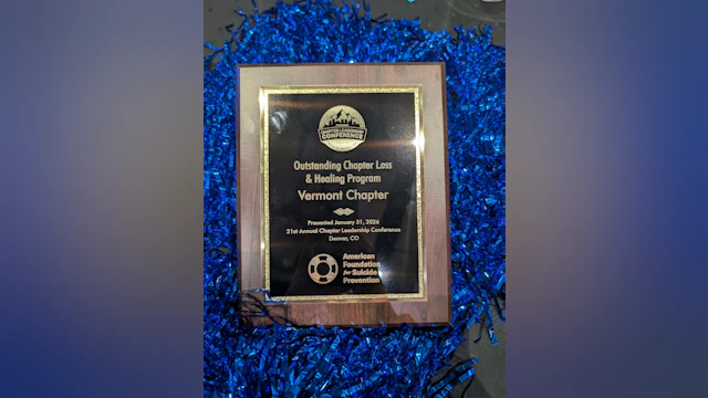 Loss and Healing Program Award