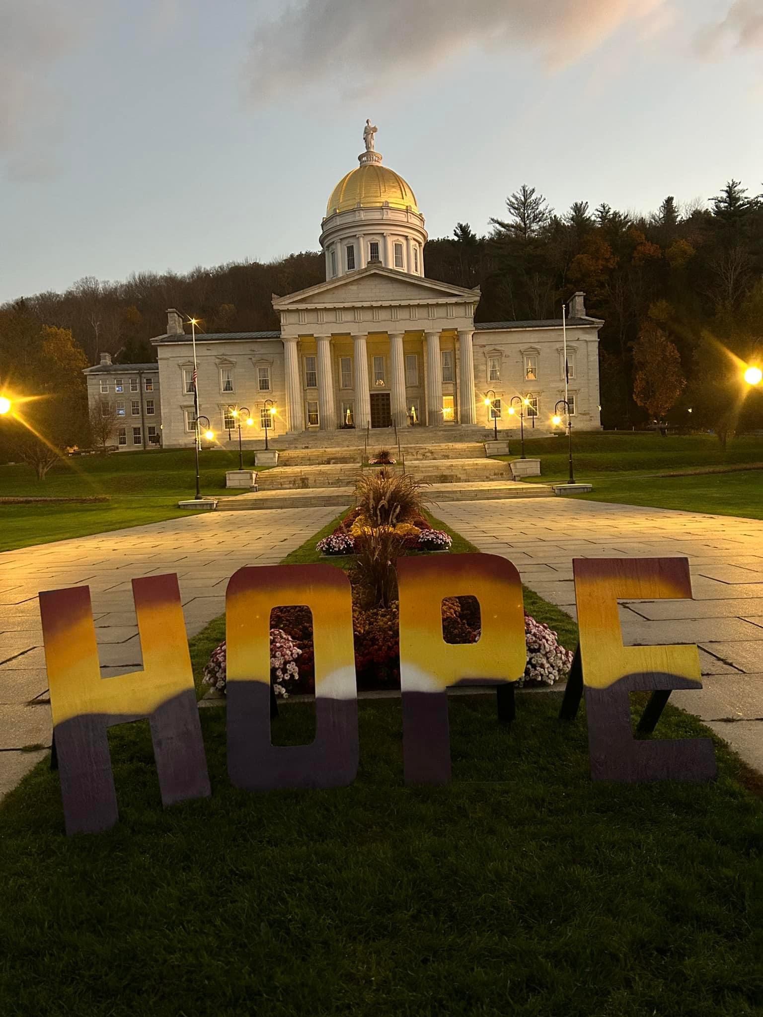 AFSP Vermont at State Capitol in Montpelier