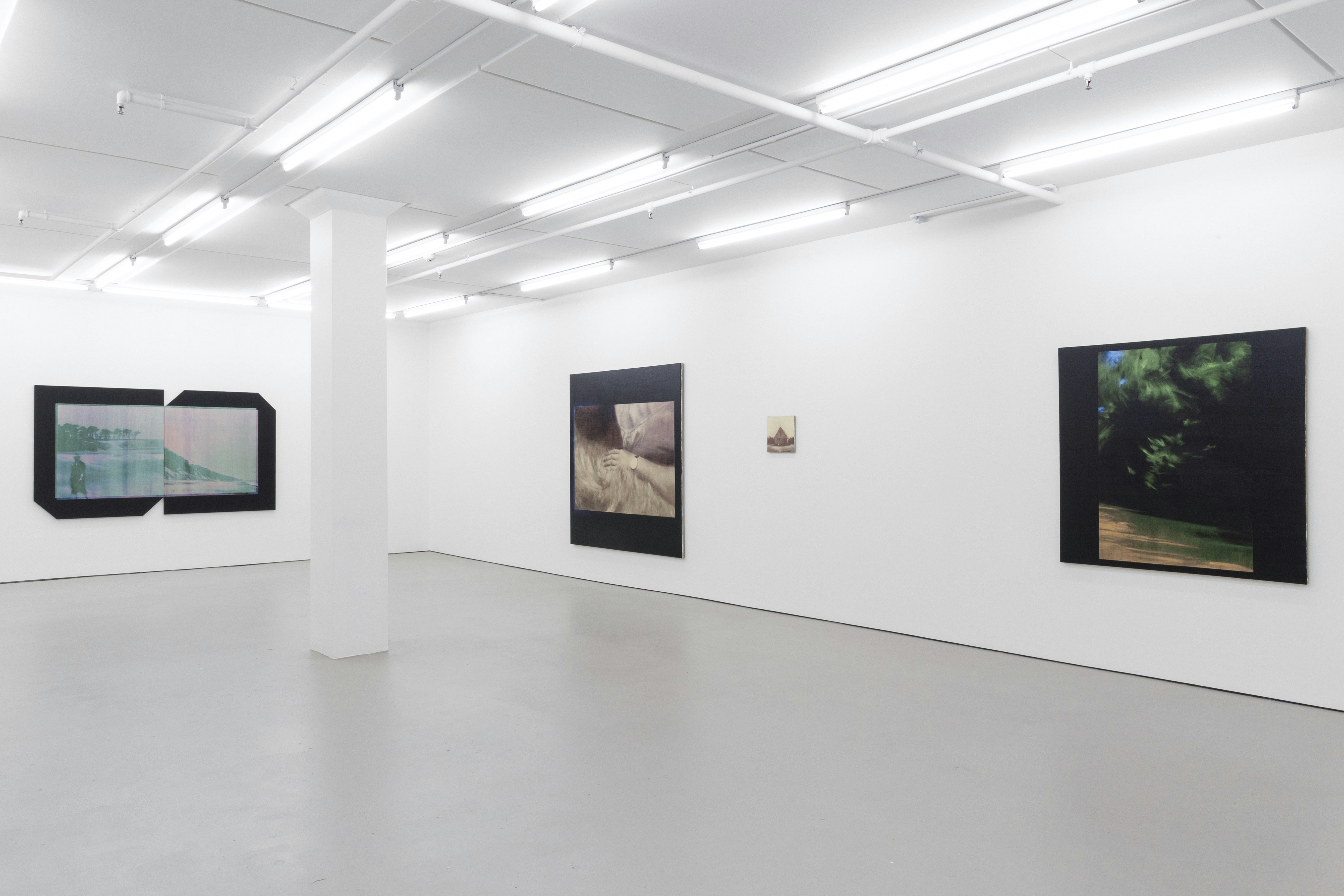Installation view of 'On Returning' — Bartley & Company Art