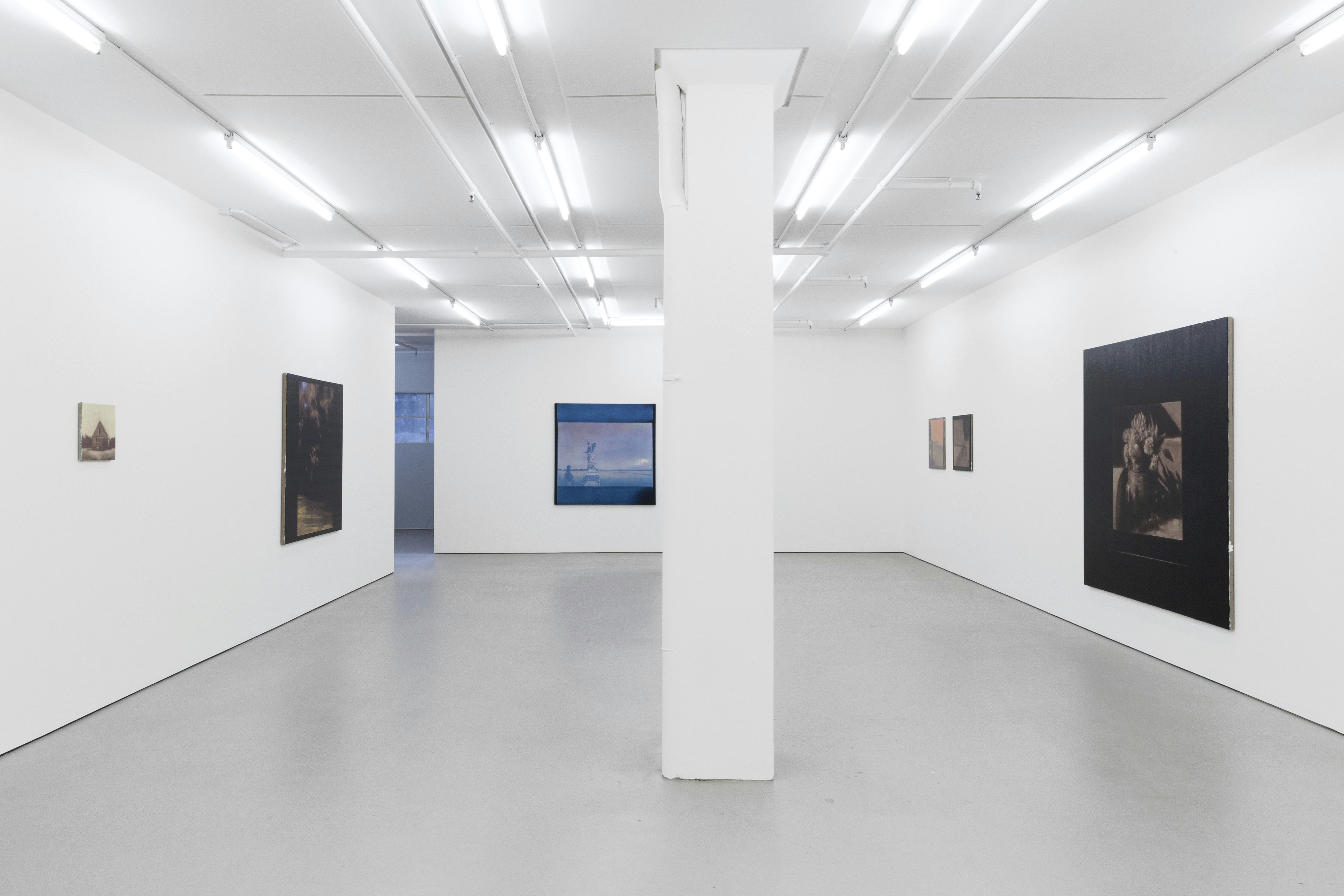 Installation view of 'On Returning' — Bartley & Company Art
