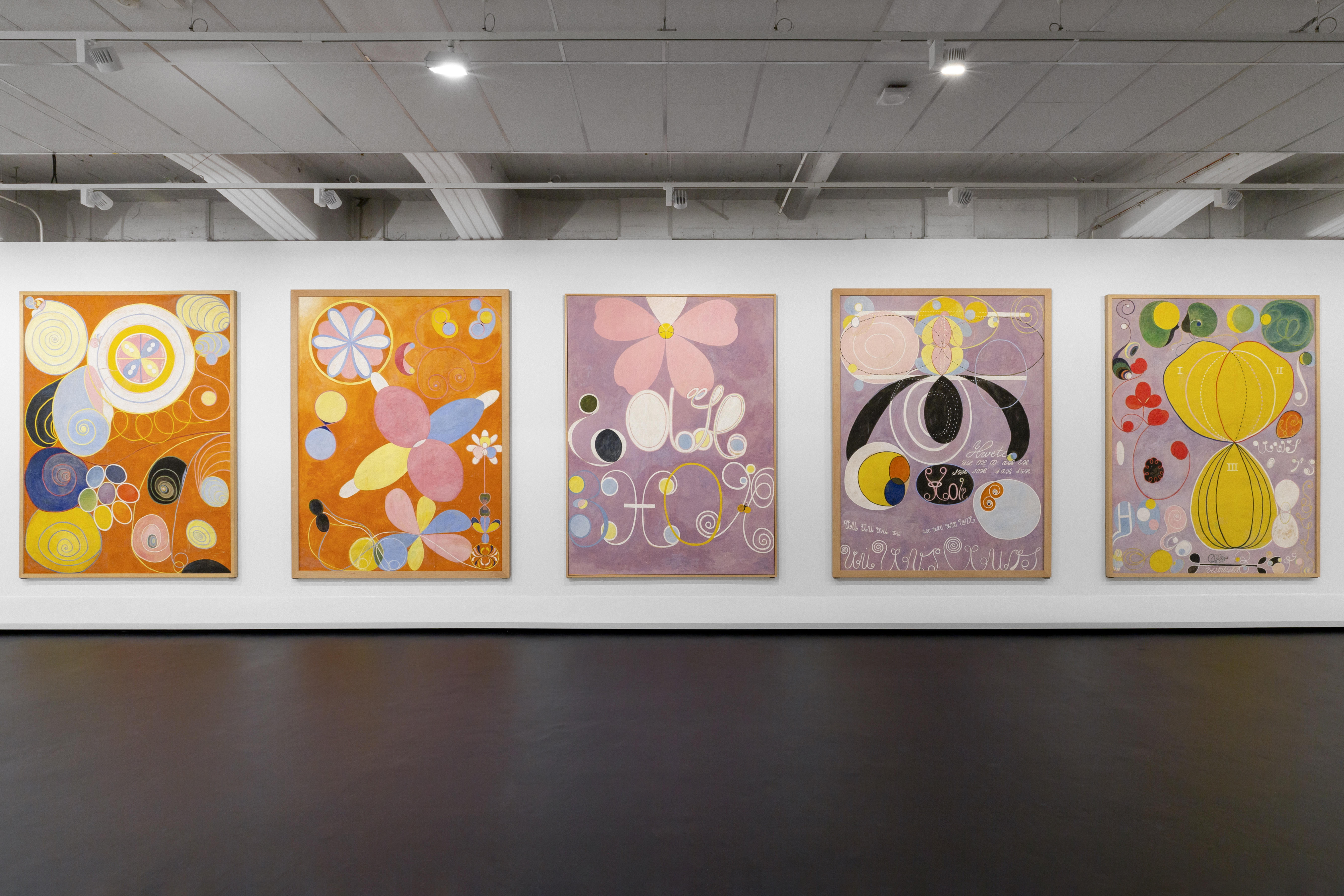 Hilma af Klint, The ten largest, group IV, 1907 — City Gallery Wellington. Courtesy of the Hilma af Klint Foundation