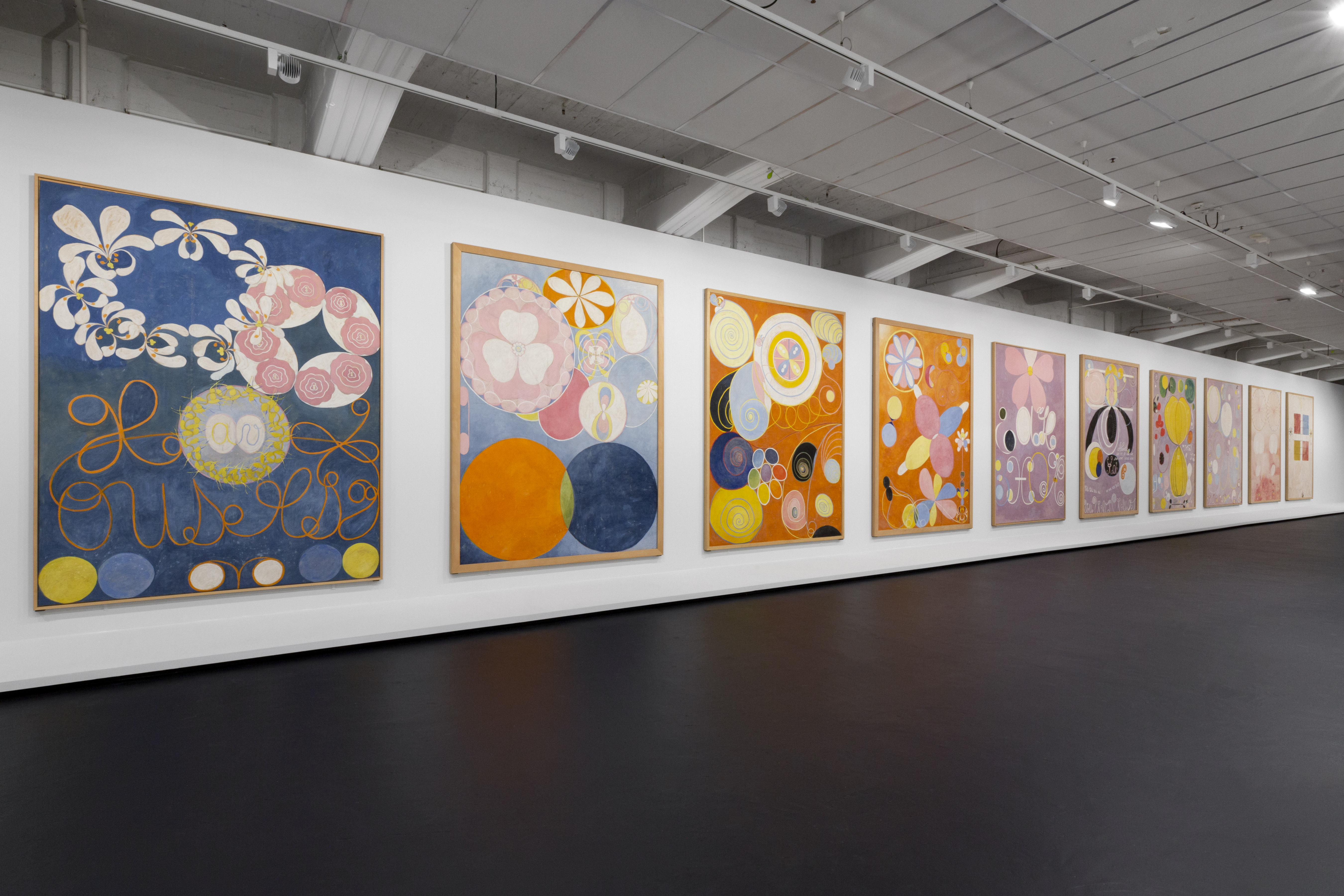 Hilma af Klint, The ten largest, group IV, 1907 — City Gallery Wellington. Courtesy of the Hilma af Klint Foundation
