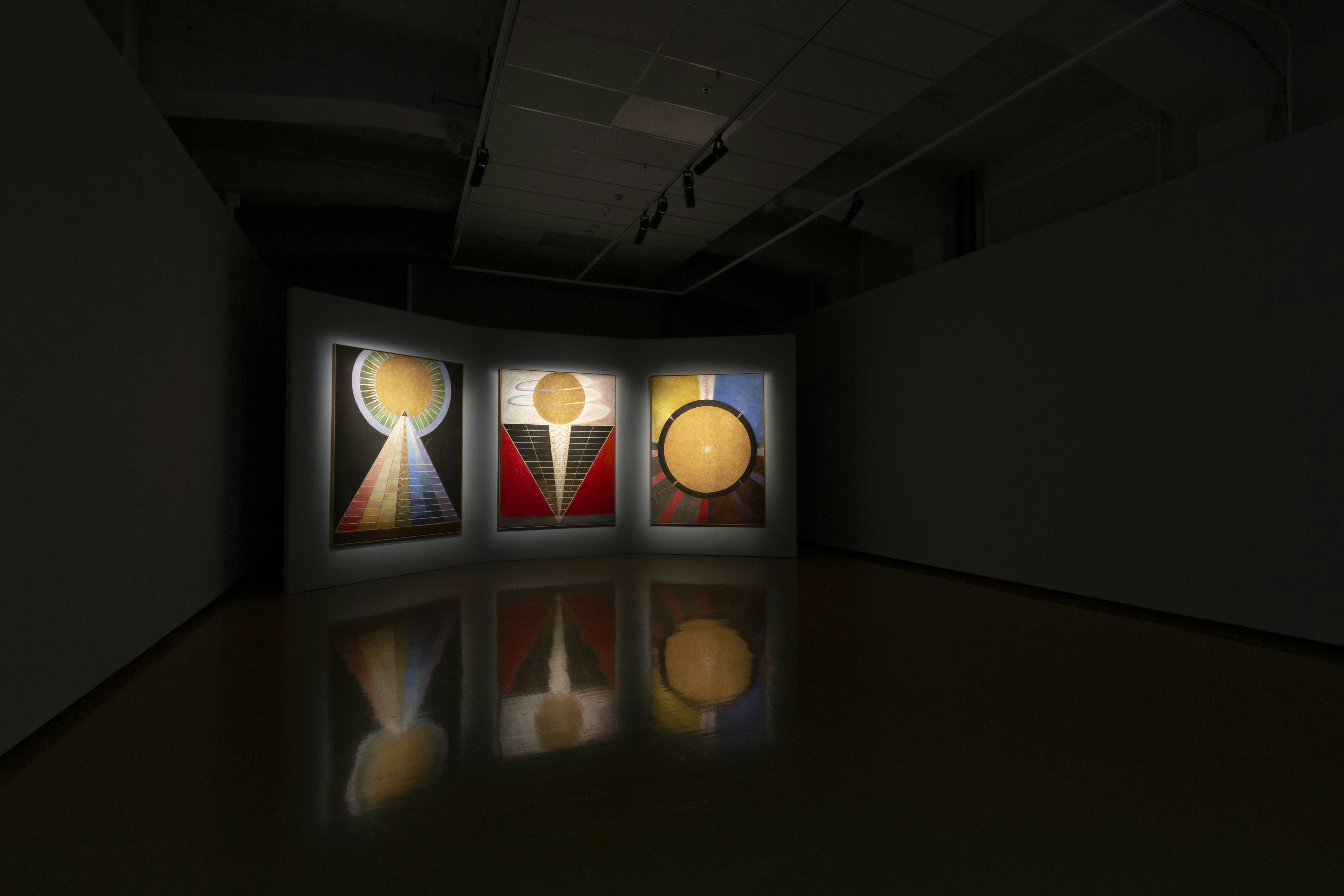 Hilma af Klint, Altarpieces, group x, 1915 — City Gallery Wellington. Courtesy of the Hilma af Klint Foundation