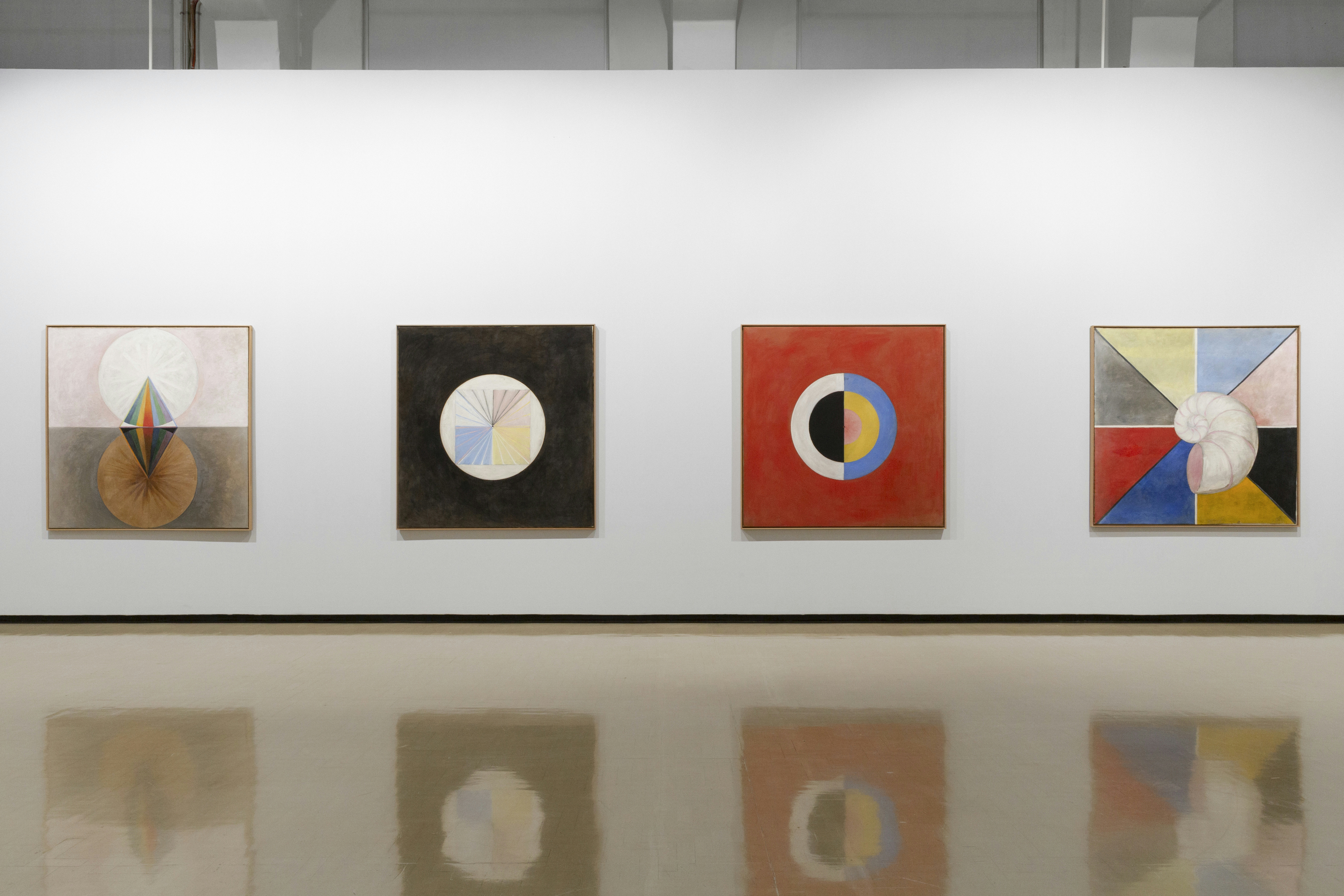 Hilma af Klint, The SUW series, group IX, 1915 — City Gallery Wellington. Courtesy of the Hilma af Klint Foundation