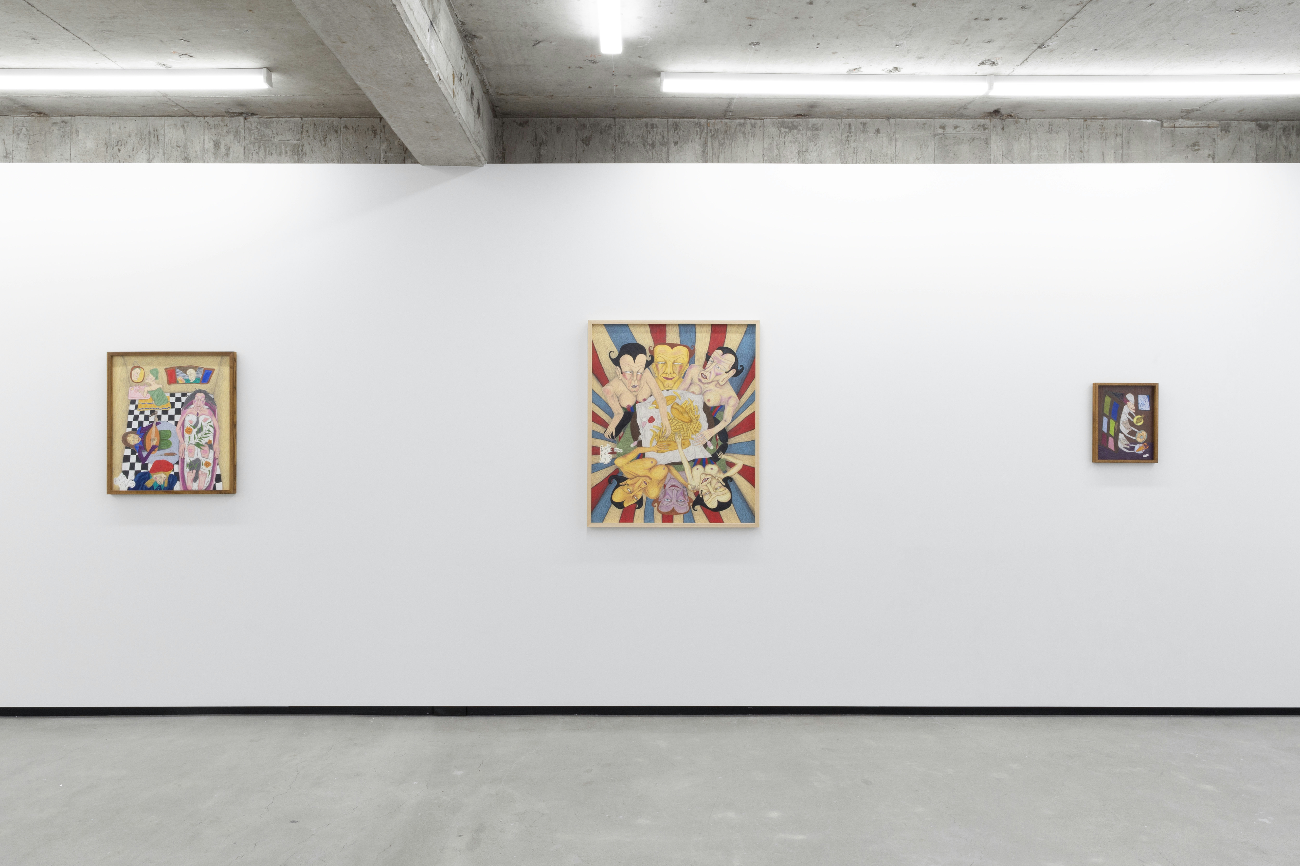 Roosting, Installation view – Jhana Millers Gallery