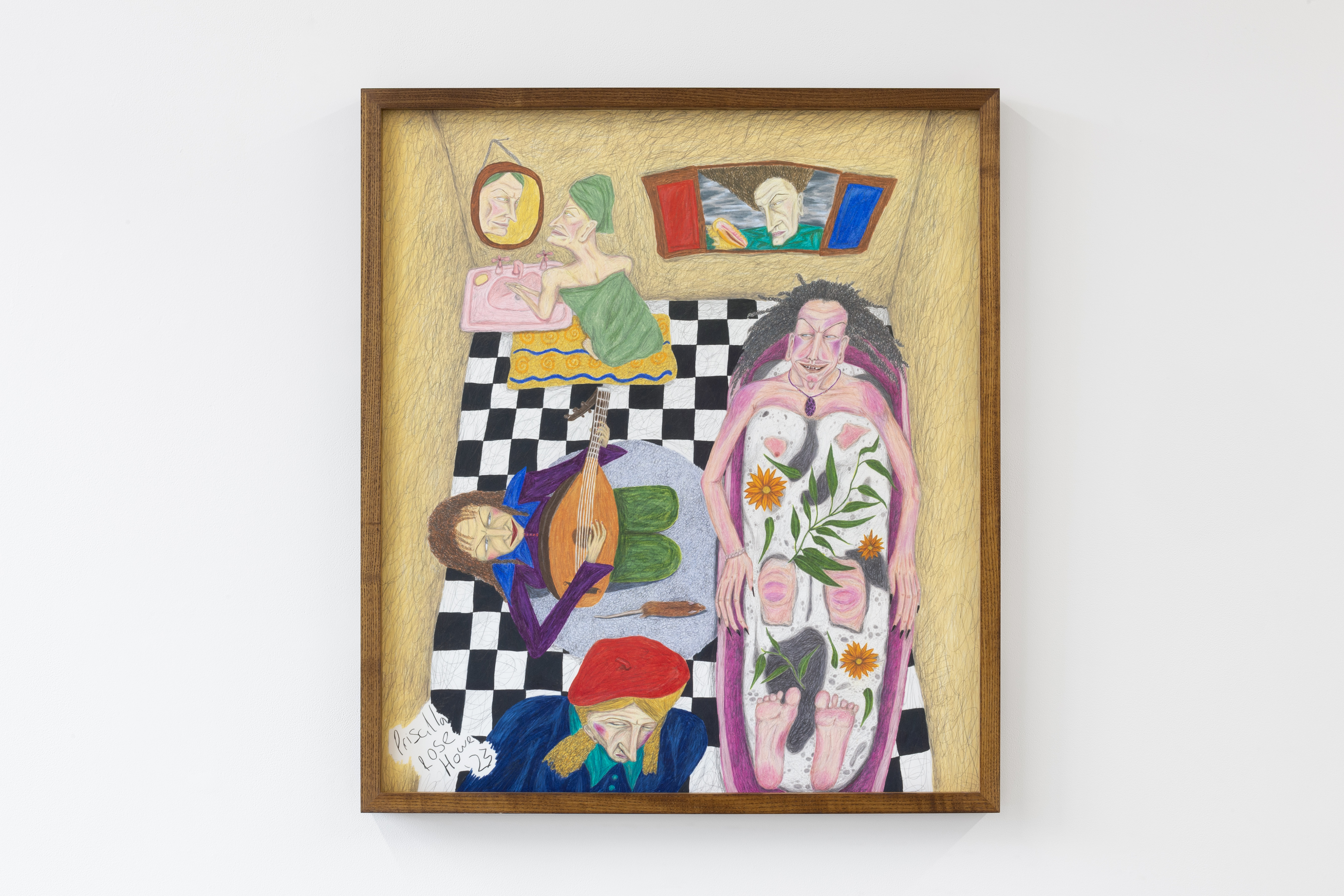 Priscilla Rose Howe, Cluck cluck, 2023 – Jhana Millers Gallery