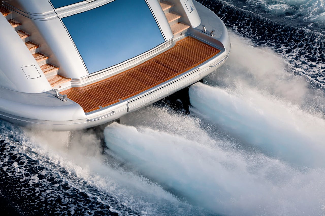 Yacht engines