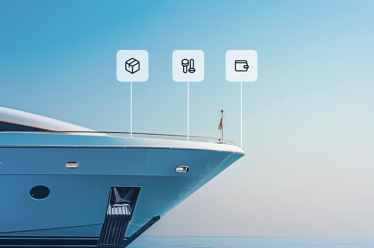 Yacht upgraded with PO, SPA and INV modules