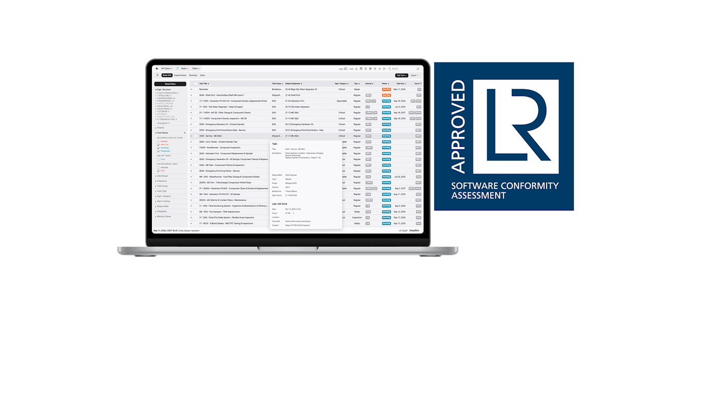 Lloyd's Register Software Conformity Assessment