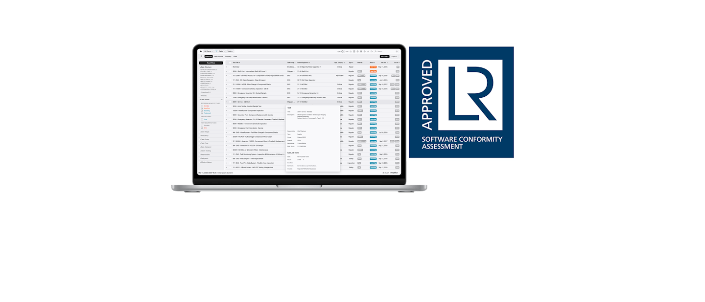 Lloyd's Register Software Conformity Assessment