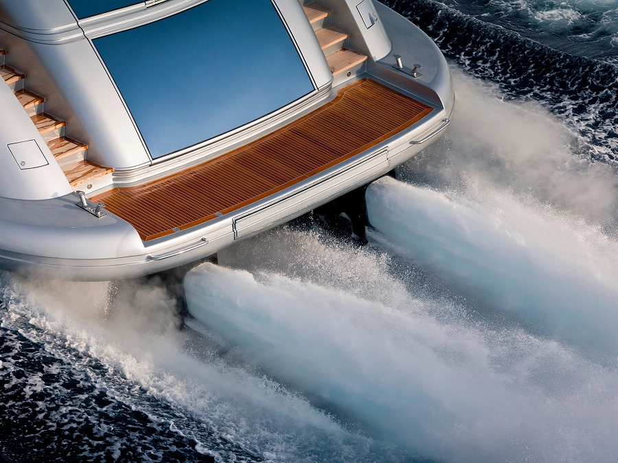 Yacht engines