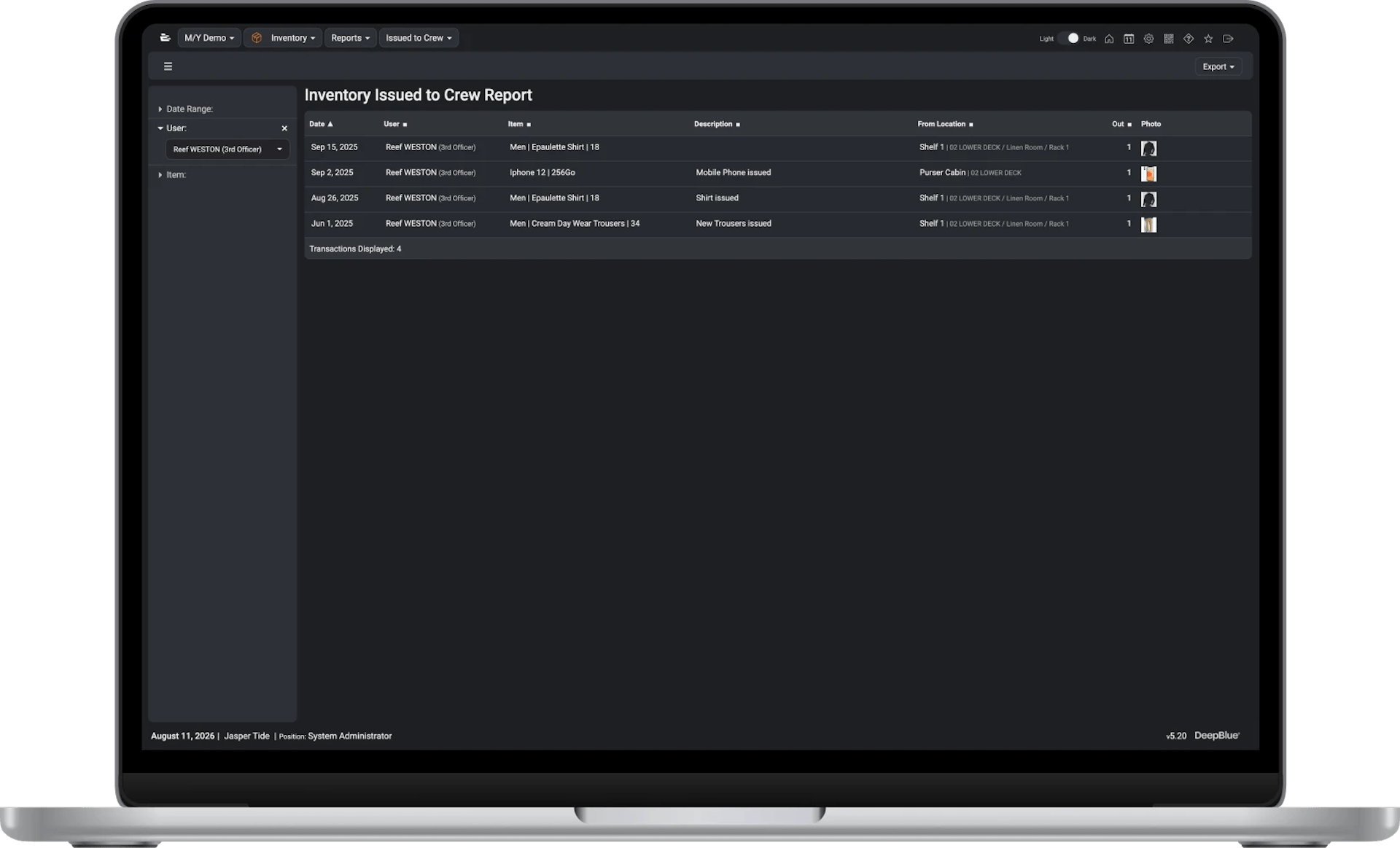 management - inventory package