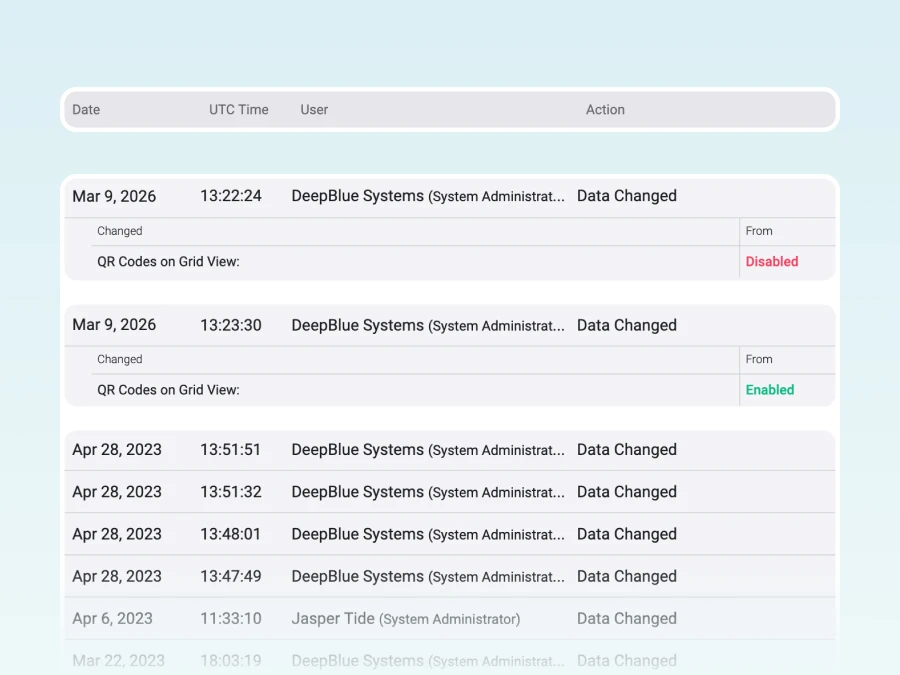 security-changelog